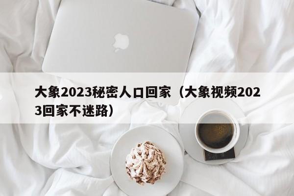 大象2023秘密人口回家（大象视频2023回家不迷路）